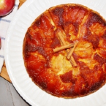 Renversé pommes caramel - Apple-caramel upside down cake
