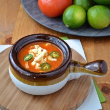 Sopa azteca - soupe aux tortillas / tortilla soup