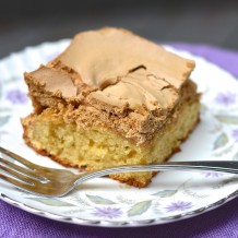 Gâteau à la cassonade - Brown sugar cake